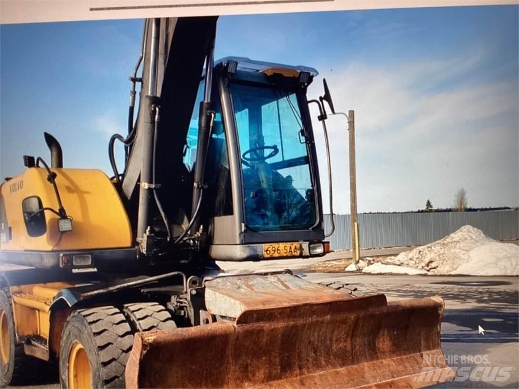 Volvo EW Kolesové rýpadlá