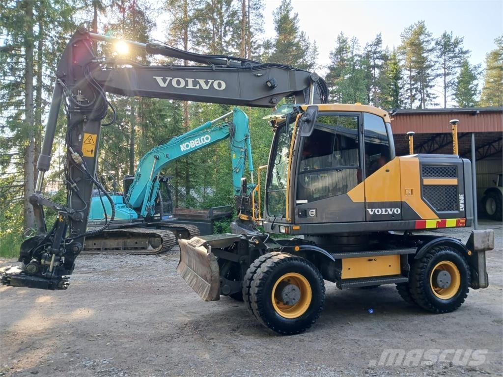 Volvo EW 160 E Kolesové rýpadlá
