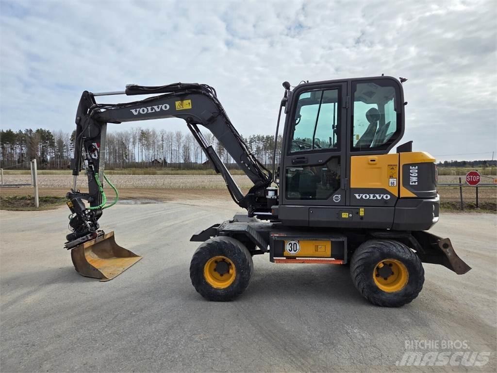 Volvo EW60E Kolesové rýpadlá