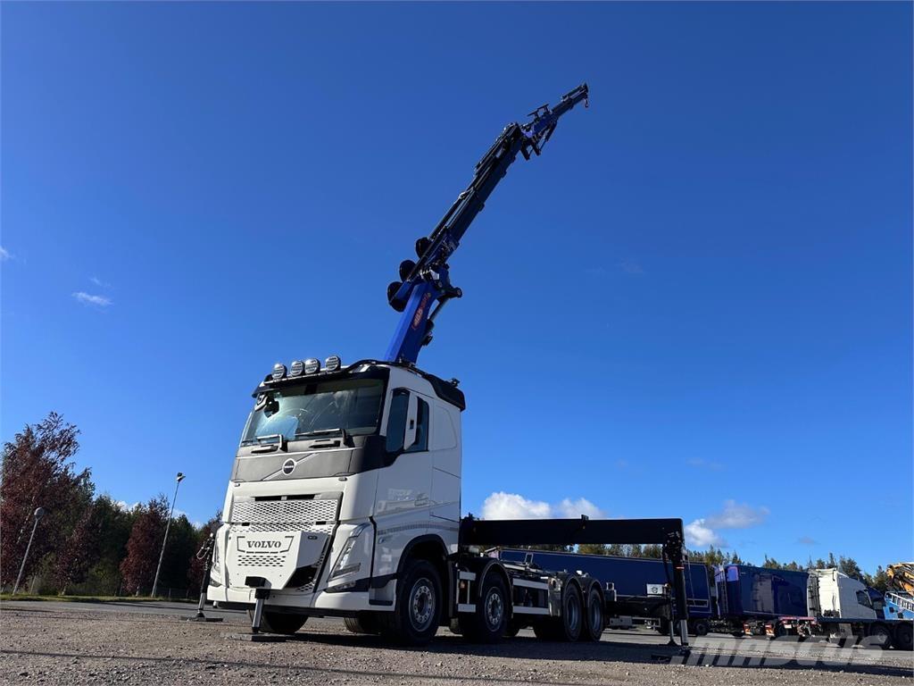 Volvo FH13 8x4 Nakladacie žeriavy