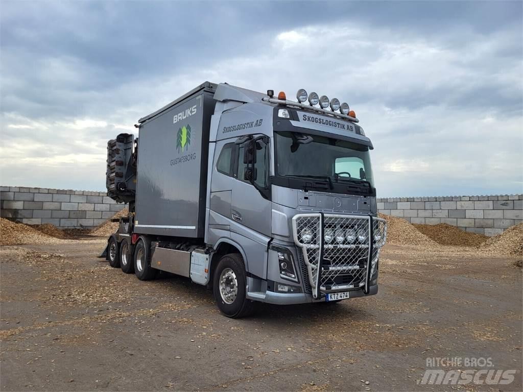 Volvo FH16 Vozne na drevnú štiepku