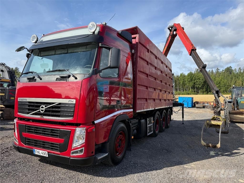 Volvo FH500 Autožeriavy, hydraulické ruky