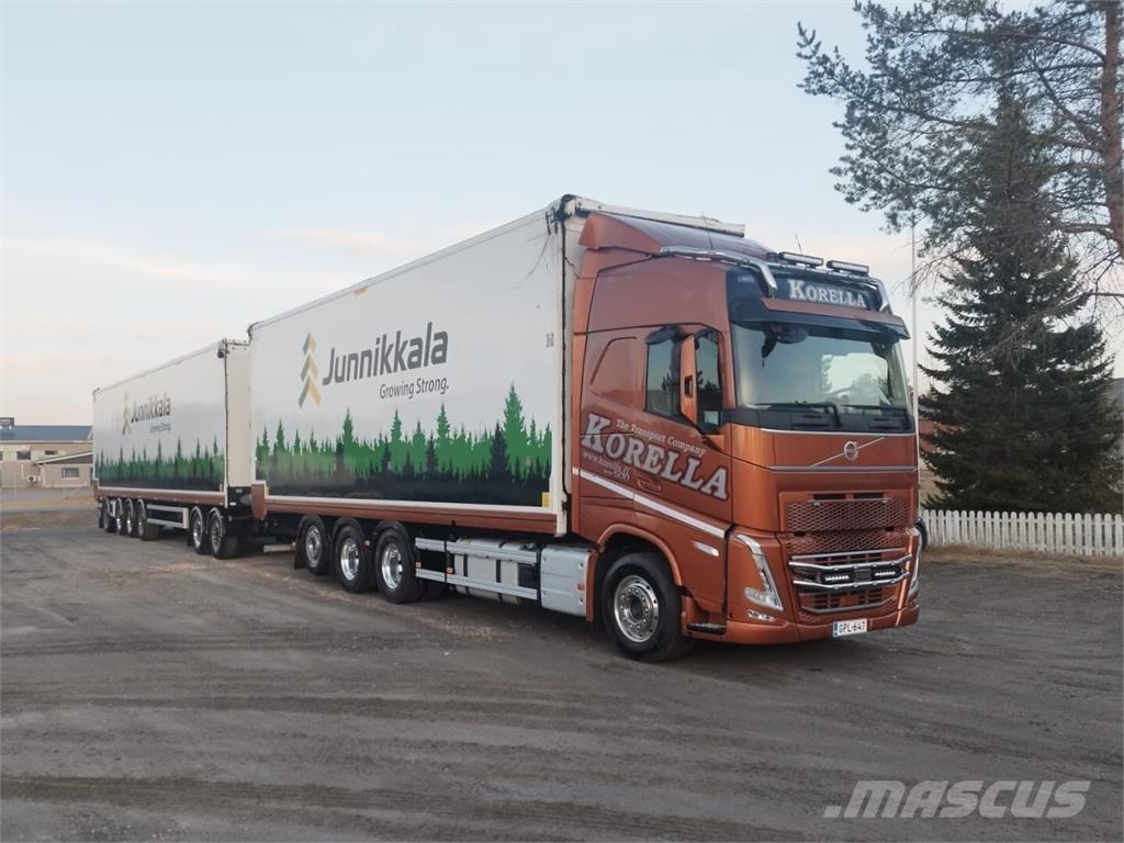 Volvo FH500TC 8x4 Vozne na drevnú štiepku