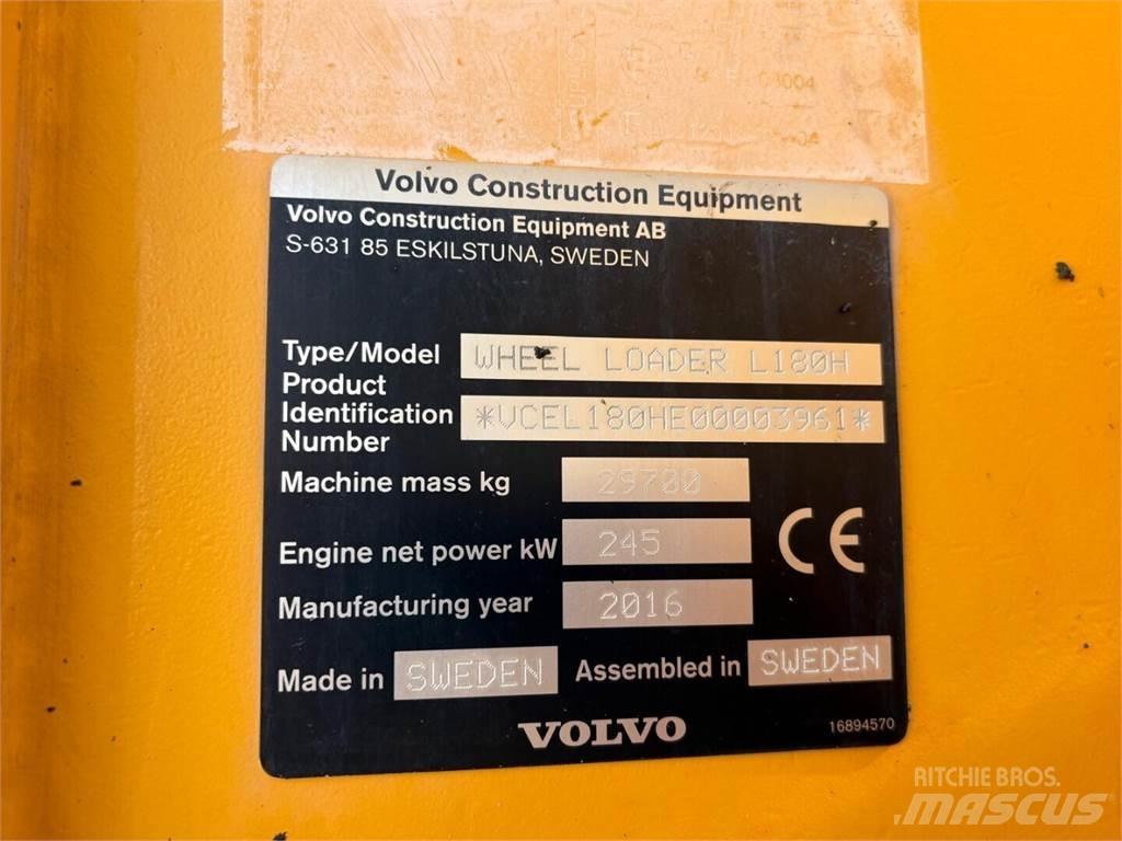 Volvo L 180 H Kolesové nakladače