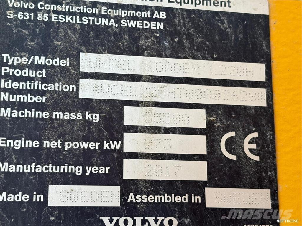 Volvo L 220 H Kolesové nakladače