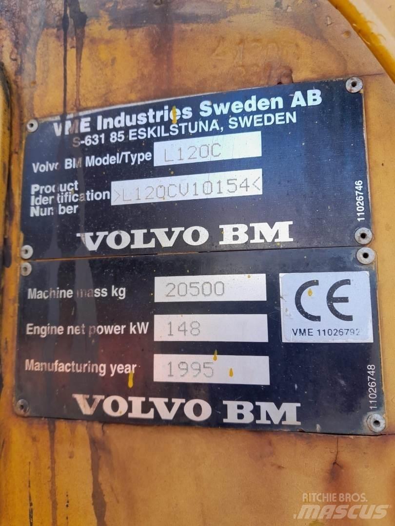Volvo L120C Kolesové nakladače