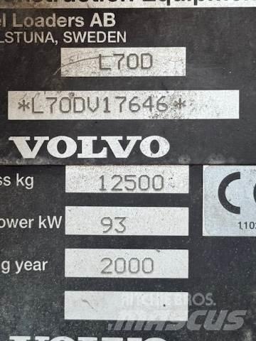 Volvo L70D Kolesové nakladače