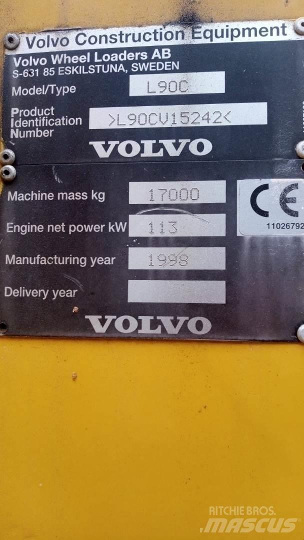 Volvo L90C Kolesové nakladače