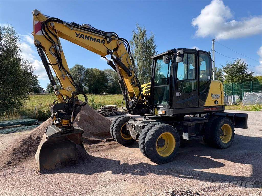 Yanmar B 95 W Kolesové rýpadlá