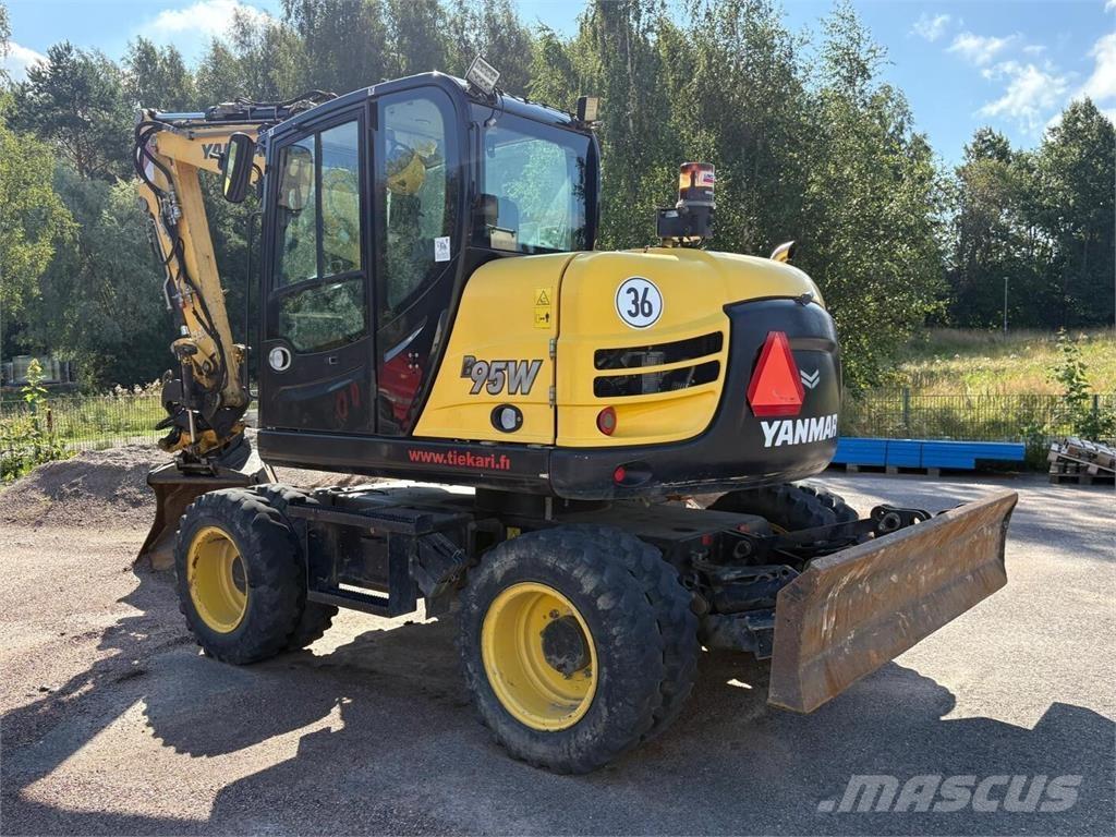 Yanmar B 95 W Kolesové rýpadlá