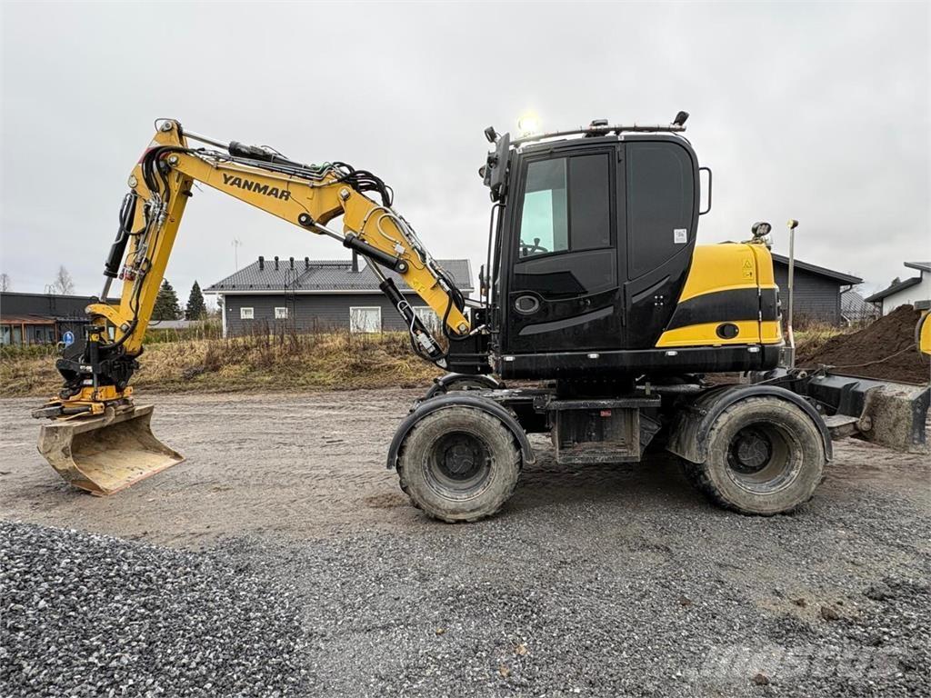 Yanmar B 95 W Kolesové rýpadlá