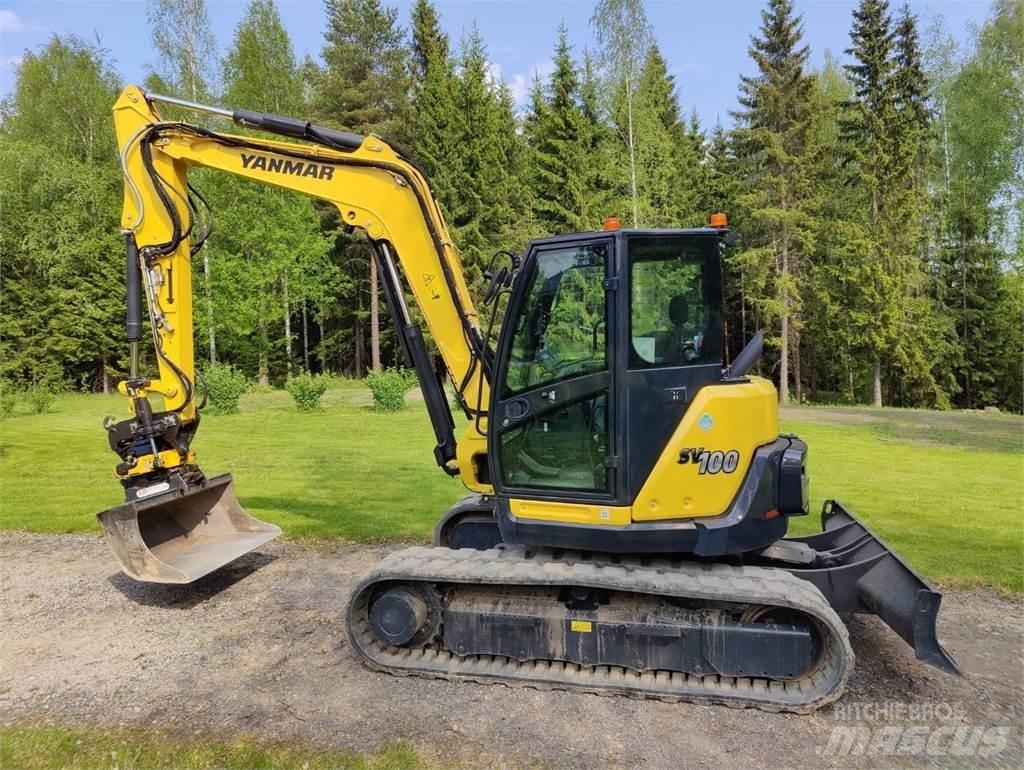 Yanmar SV100-2 Midi rýpadlá 7 t - 12 t