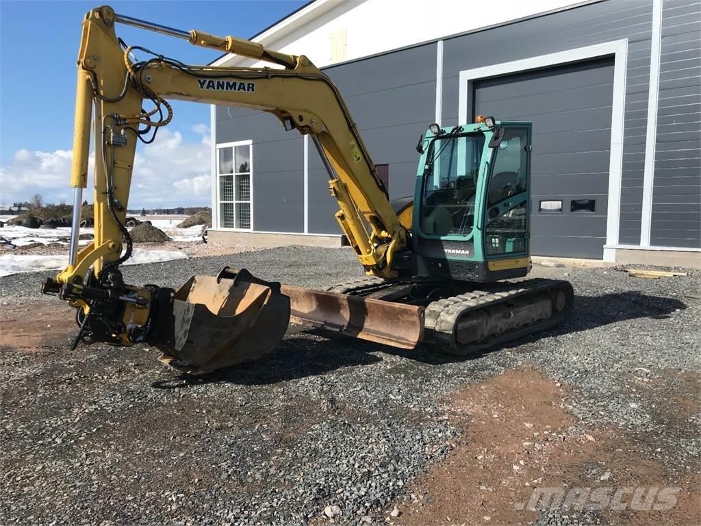 Yanmar Vio 80 Midi rýpadlá 7 t - 12 t