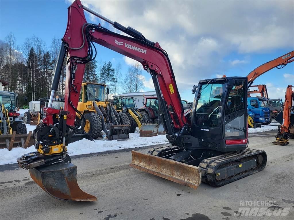 Yanmar Vio 80 Midi rýpadlá 7 t - 12 t