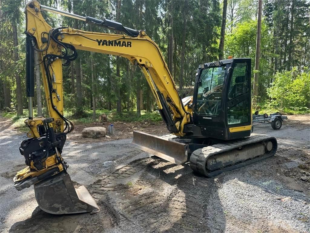 Yanmar Vio 80-1A Midi rýpadlá 7 t - 12 t