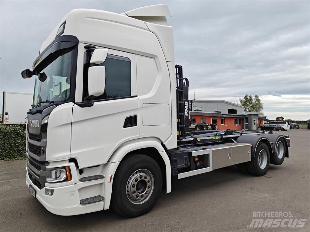 Scania G500 Hákový nosič kontajnerov