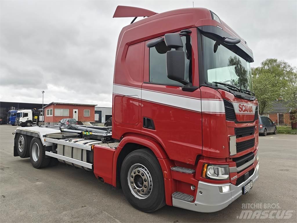 Scania R500 Hákový nosič kontajnerov