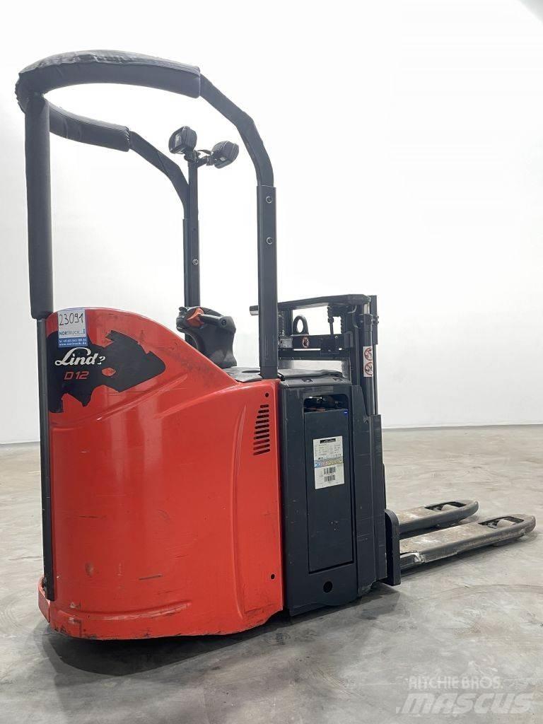 Linde D12SP-133 Ručne vedené vysokozdvižné vozíky