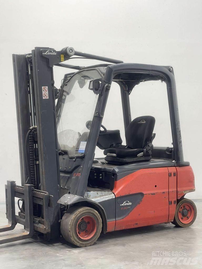 Linde E20PL-02-386 Akumulátorové vozíky