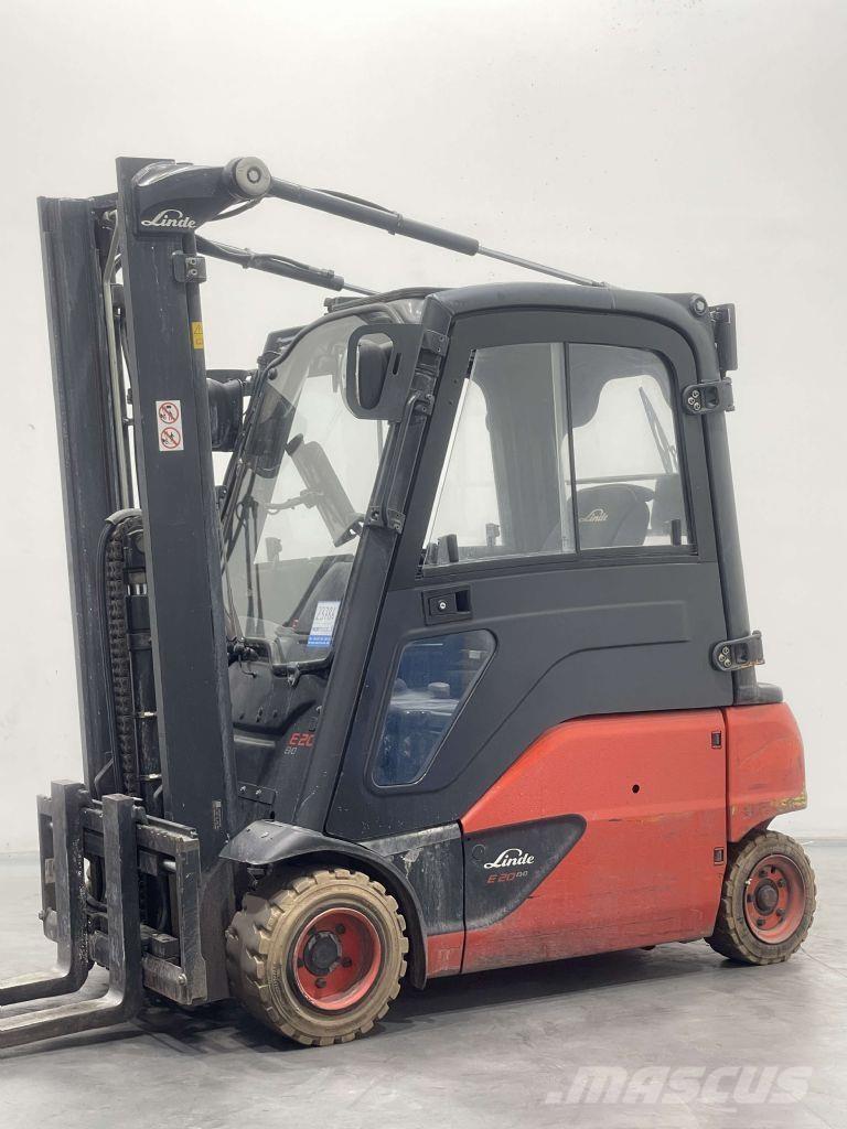 Linde E20PL-02-386 Akumulátorové vozíky