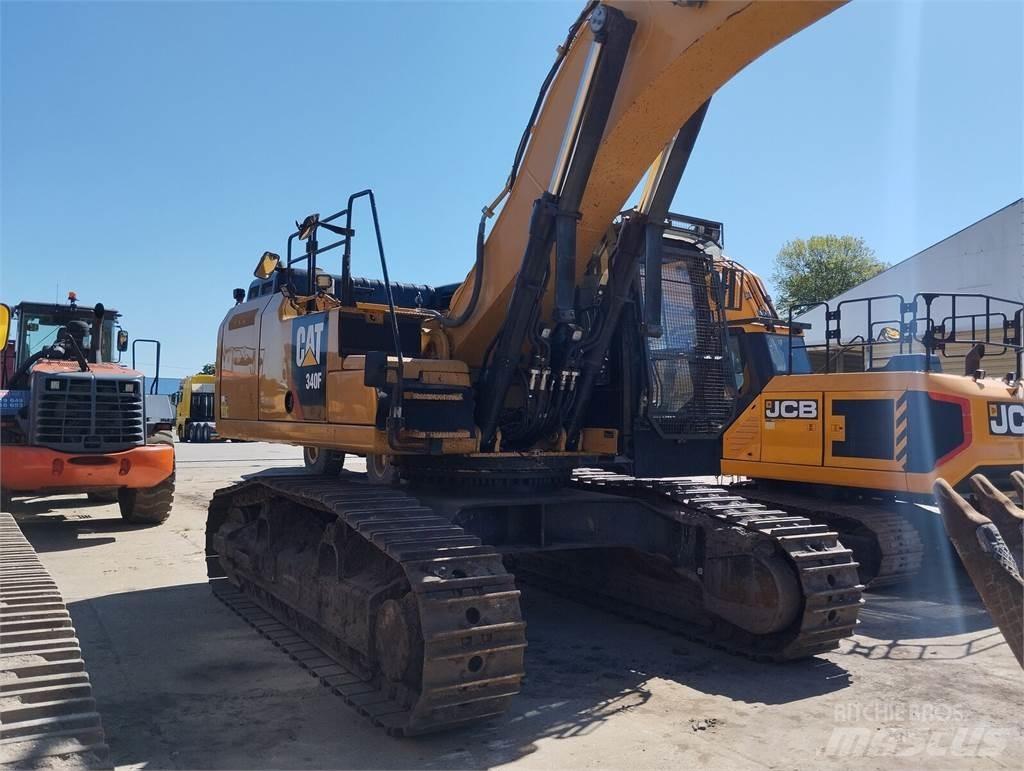 CAT 340F Pásové rýpadlá