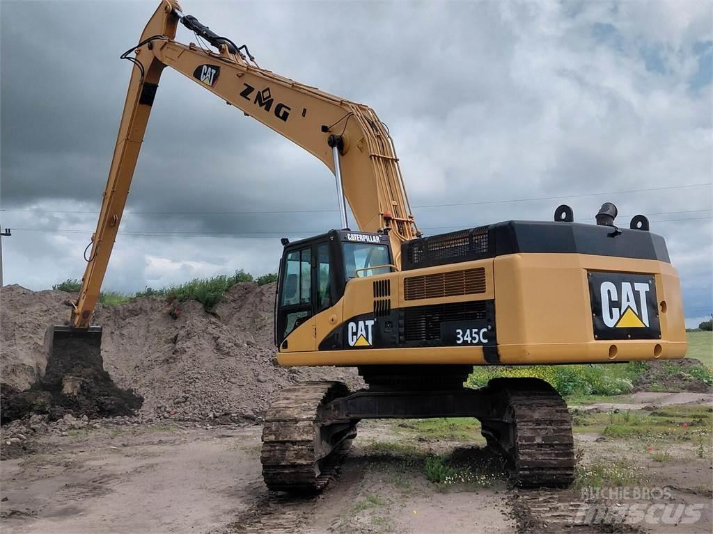 CAT 345C Pásové rýpadlá