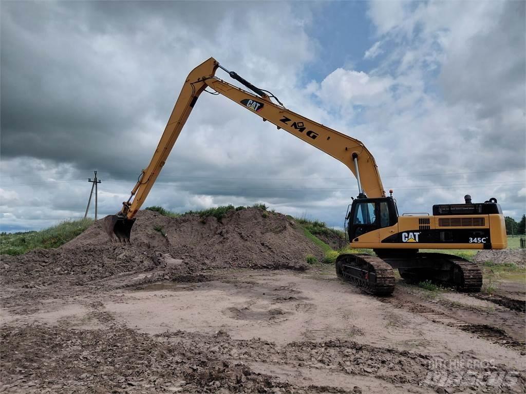 CAT 345C Pásové rýpadlá