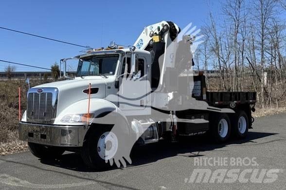 Peterbilt 348 Plošinové nákladné automobily/nákladné automobily so sklápacími bočnicami