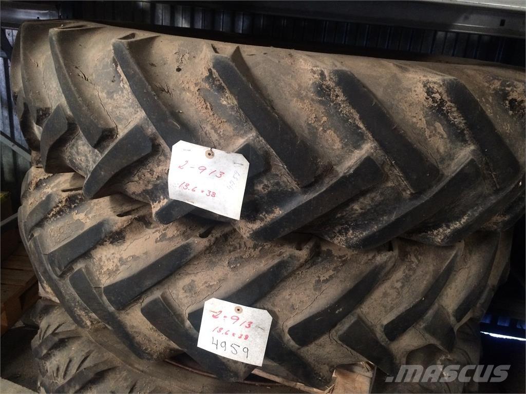  13.6x38 Pneumatiky, kolesá a ráfiky
