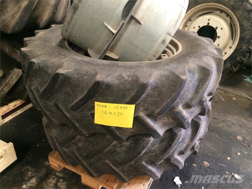 16.9x34 dubbelmontage Pneumatiky, kolesá a ráfiky