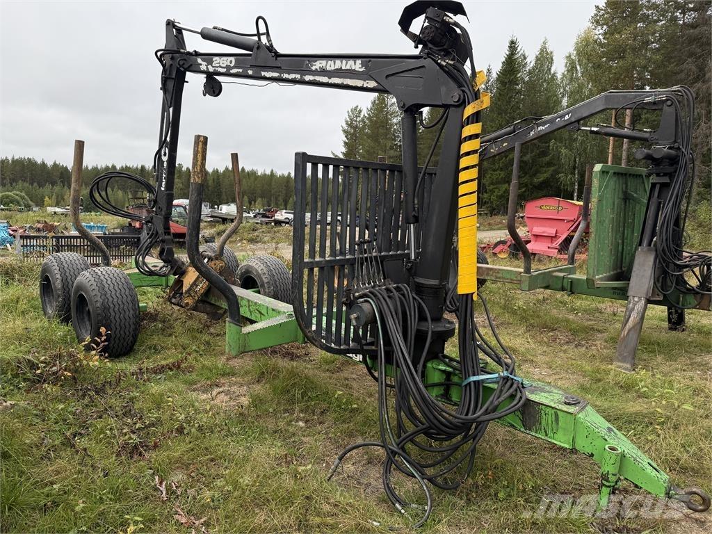 Cranab 1000 m. 260 Kran Lesnícke prívesy