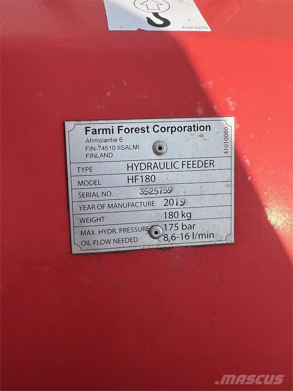 Farmi CH182 FLISHUGG Sekačky a rezačky dreva