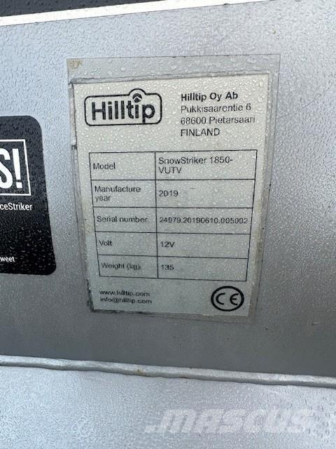 Hilltip 1850 VIKPLOG Snežné pluhy, predné snežné radlice