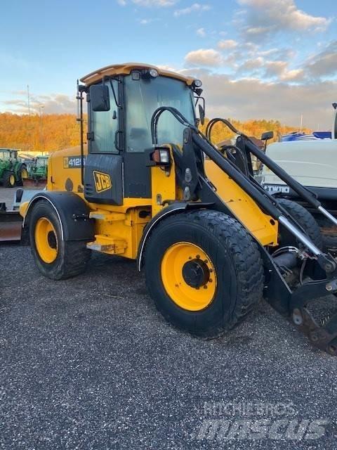 JCB 412S LASTMASKIN Kolesové nakladače