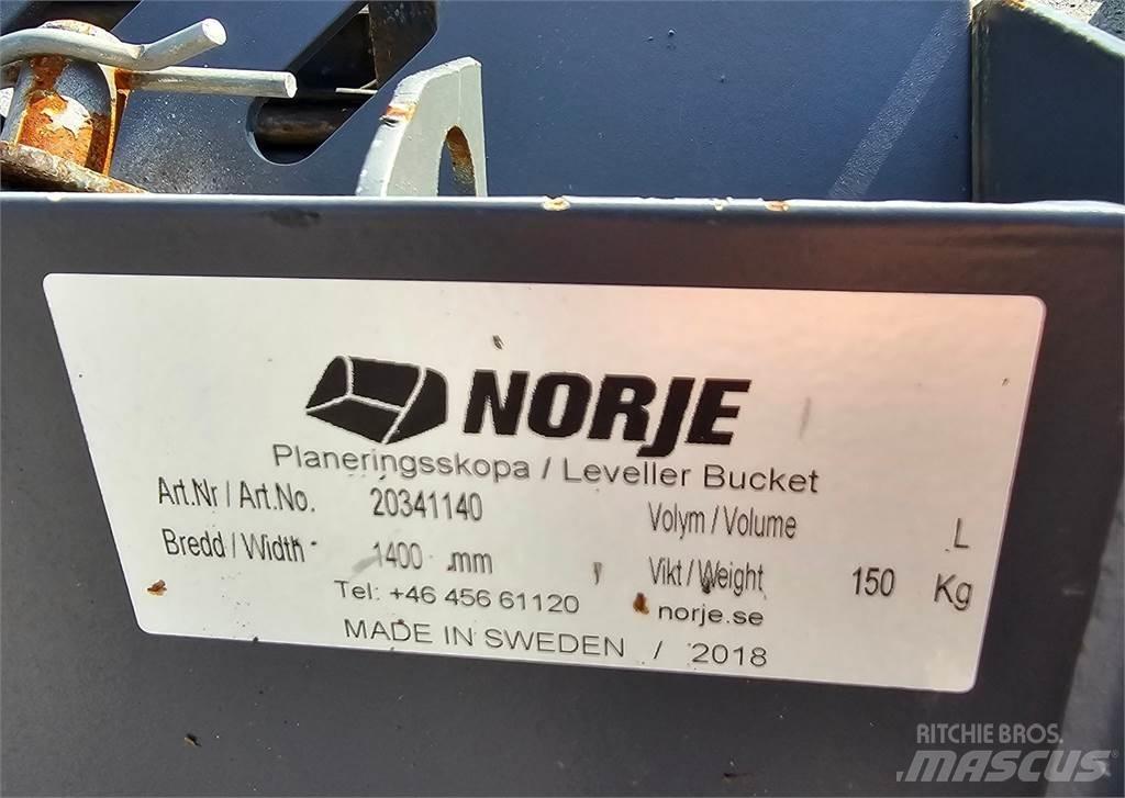 Norje PS140 + förhöjning Šmykom riadené nakladače