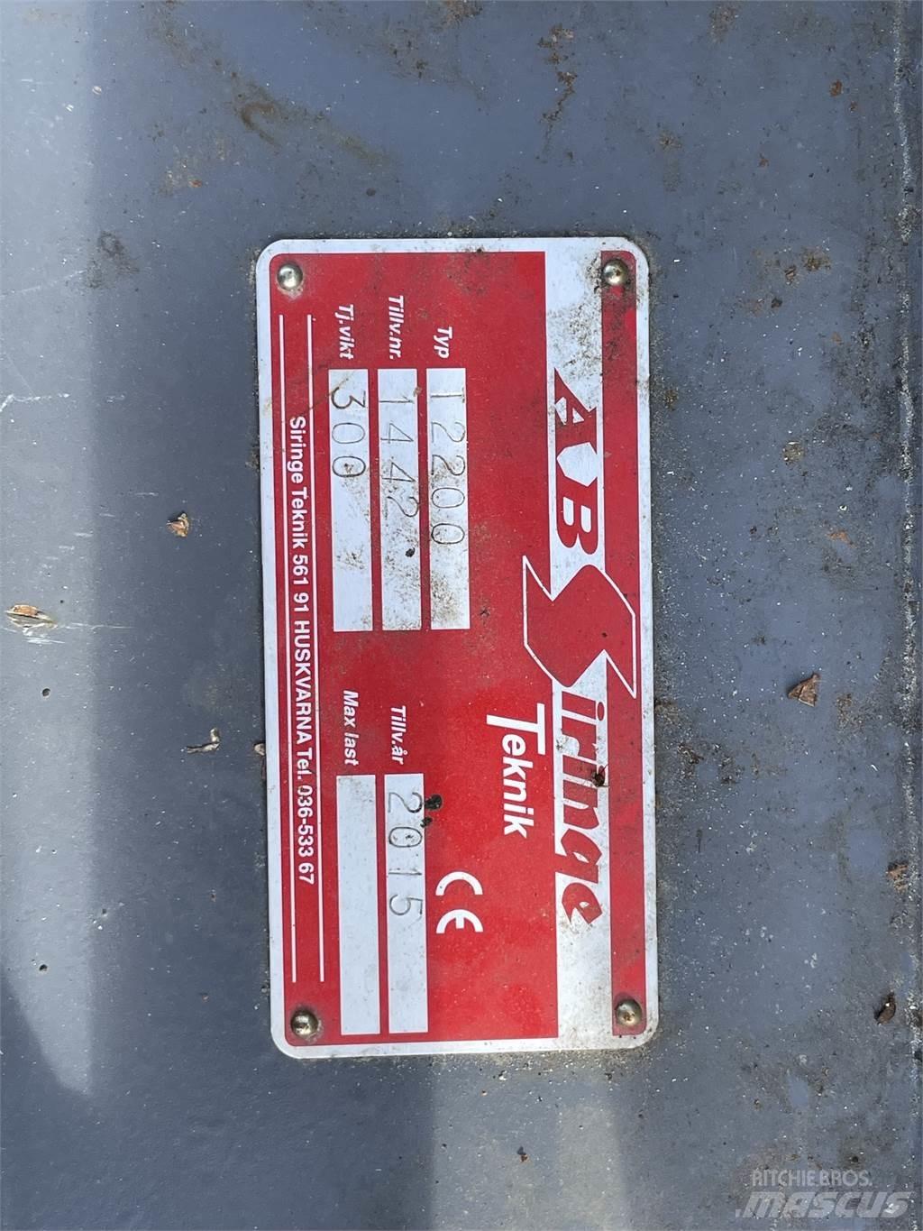 Siringe T 2200 Snežné pluhy, predné snežné radlice
