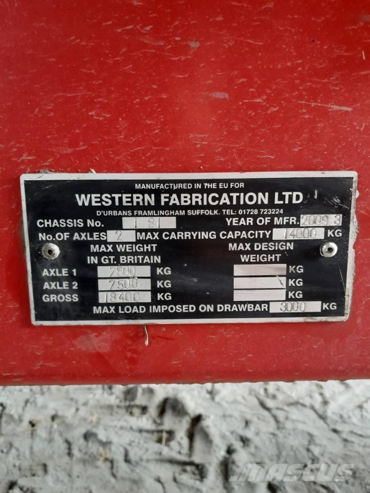 Western 14 TON Ďalšie nakladače, rýpadlá a príslušenstvo