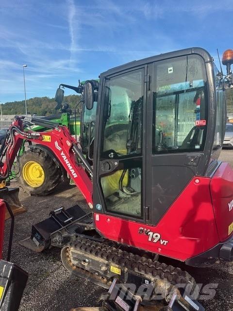 Yanmar SV19 GRÄVARE Kolesové nakladače