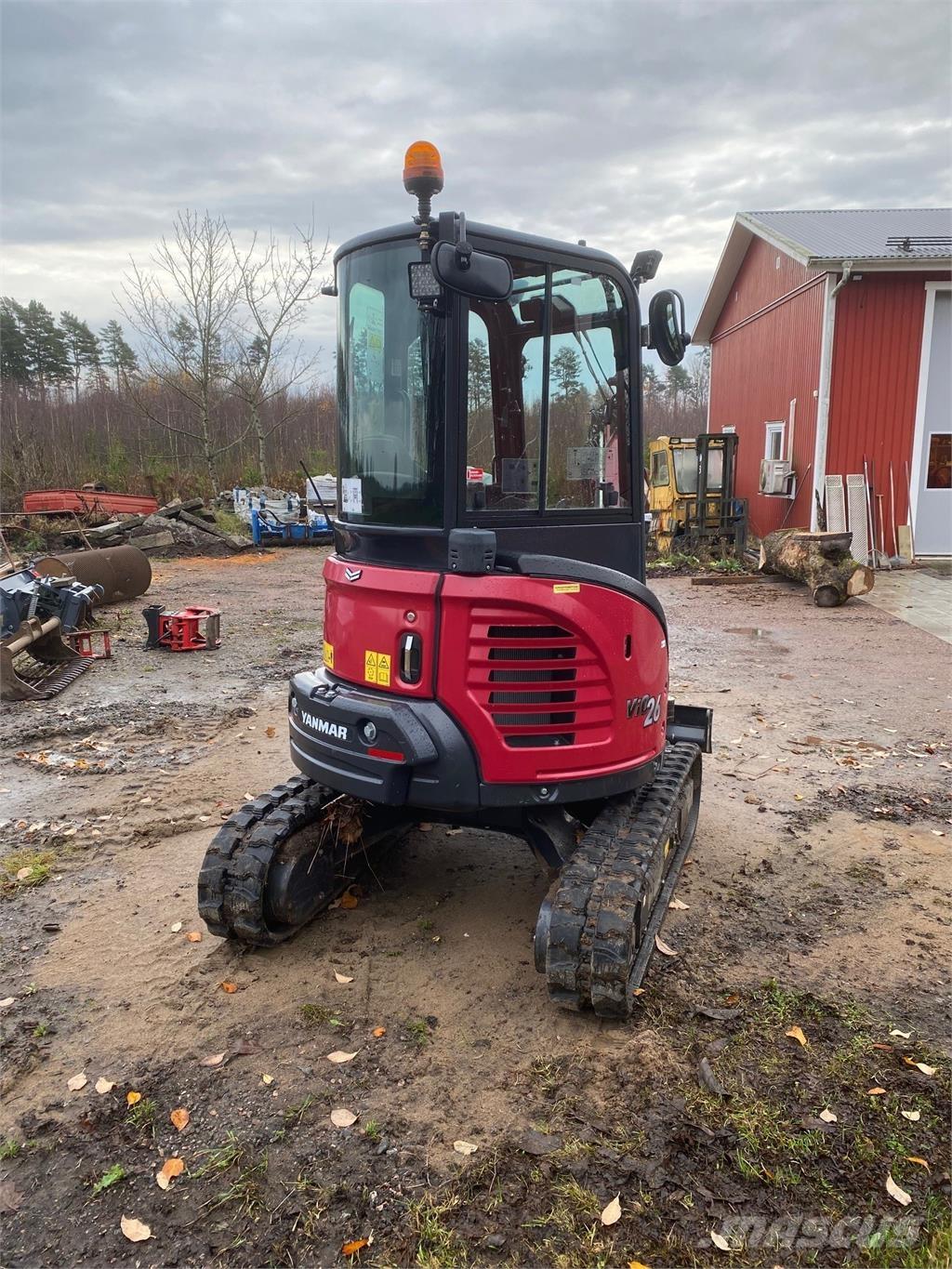 Yanmar VIO26 GRÄVARE Kolesové nakladače