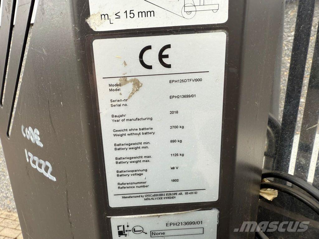 Atlet EPH125DTFVI900 Vysokozdvižný vozík