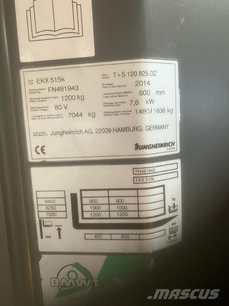 Jungheinrich EKX 515k Vysokozdvižný vozík