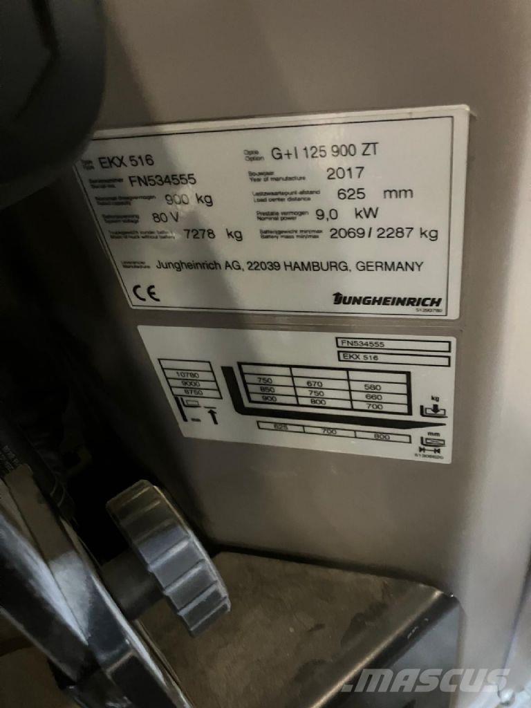 Jungheinrich EKX 516 Vysokozdvižný vozík