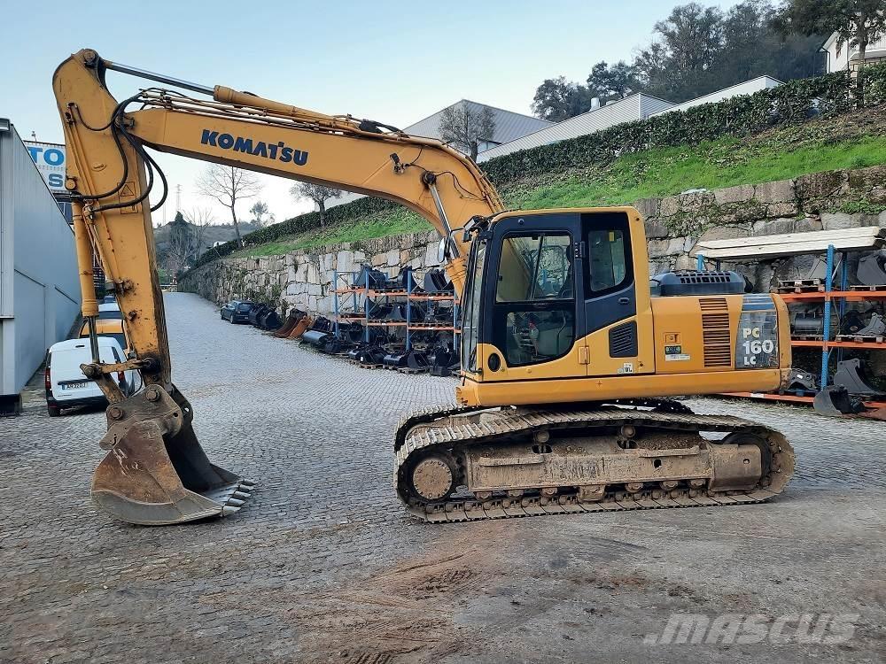 Komatsu PC160LC-8 Pásové rýpadlá