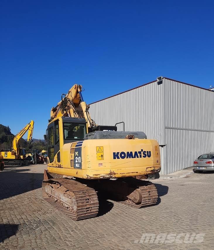 Komatsu PC210NLC-8K Pásové rýpadlá
