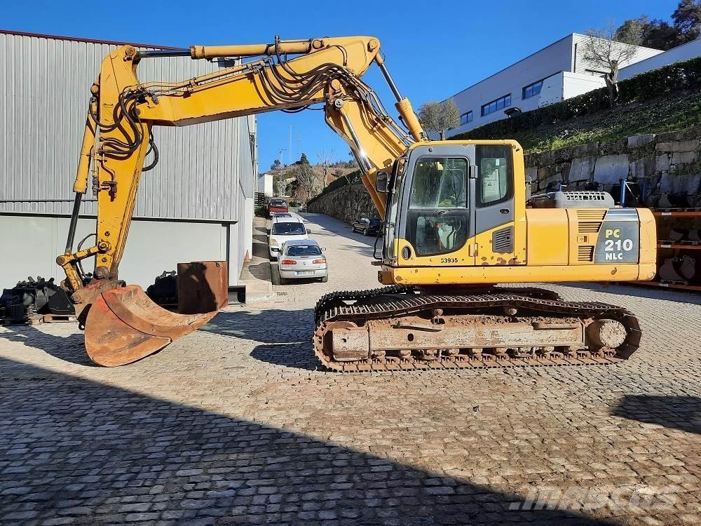 Komatsu PC210NLC-8K Pásové rýpadlá