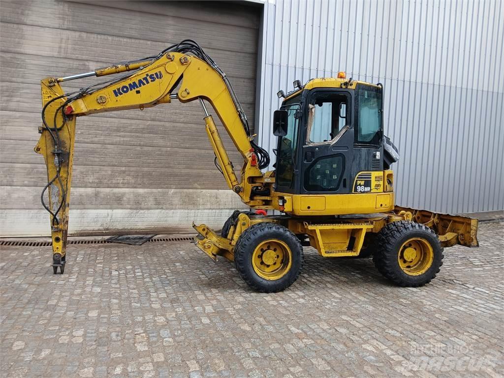 Komatsu PW98MR-6 Kolesové rýpadlá