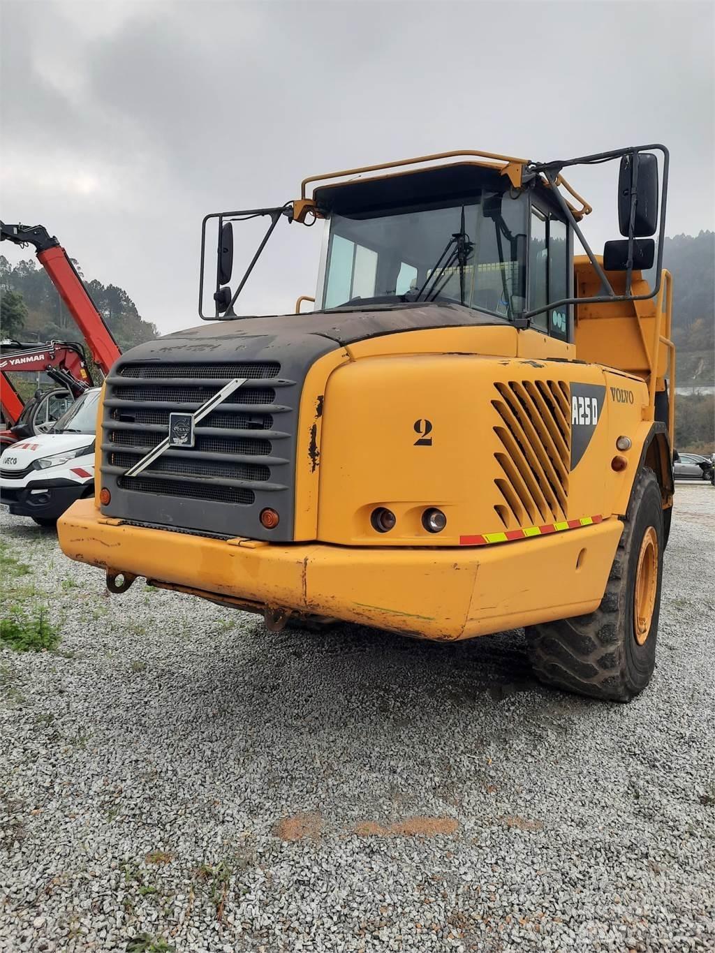 Volvo A25D Stavebné sklápače