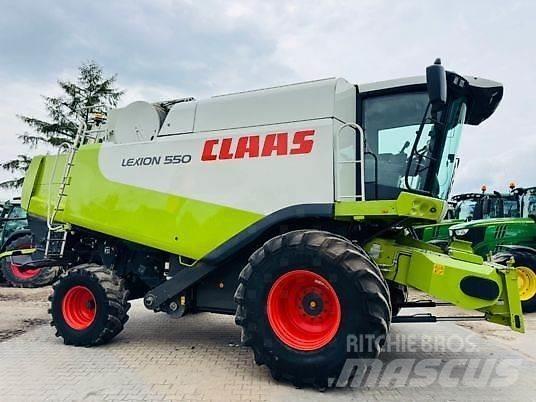 CLAAS LEXION 550 Kombinované zberacie stroje