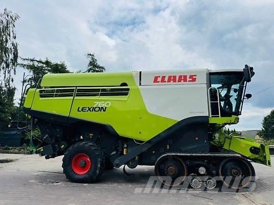 CLAAS LEXION 760 Kombinované zberacie stroje