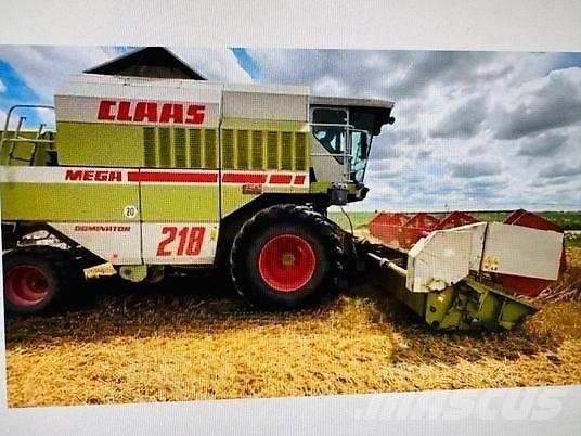CLAAS MEGA 218 Kombinované zberacie stroje